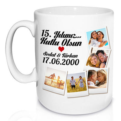 Yıldönümümüz Kutlu Olsun Aşkım Kupa - 1
