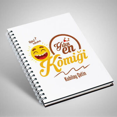 Yılın En Komiği İsme Özel Defter - 1