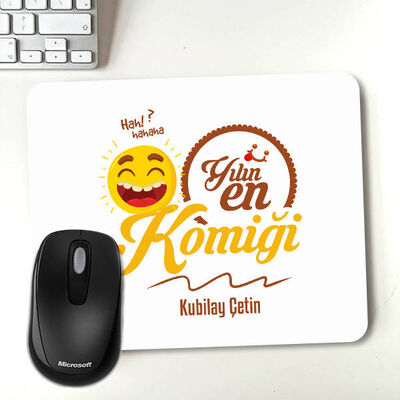 Yılın En Komiği İsme Özel Mouse Pad - 1