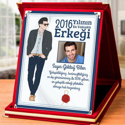 Yılın En yakışıklı Erkeği Plaketi - 1