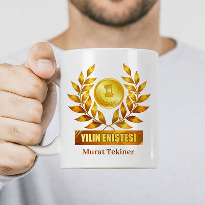 Yılın Eniştesi İsimli Kupa Bardak - 1