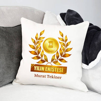 Yılın Eniştesi İsimli Yastık - 1