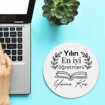 Yılın Öğretmen Mousepad Kişiye Özel - 1