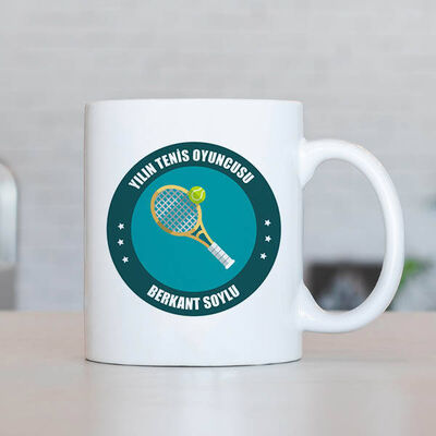 Yılın Tenis Oyuncusu İsme Özel Kupa Bardak - 1