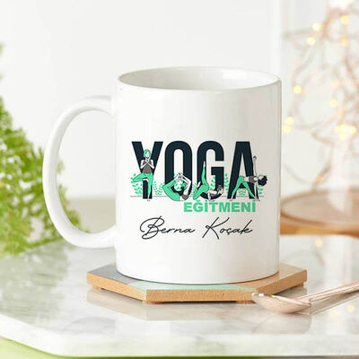 Yoga Eğitmenlerine Özel Kupa Bardak - 3