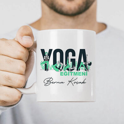 Yoga Eğitmenlerine Özel Kupa Bardak - 4