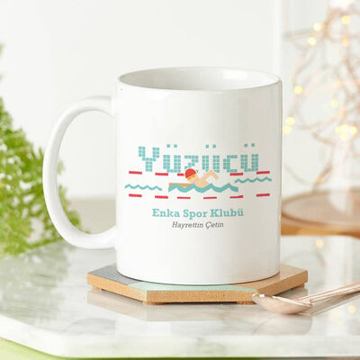 Yüzücülere Hediye Kupa Bardak - 1